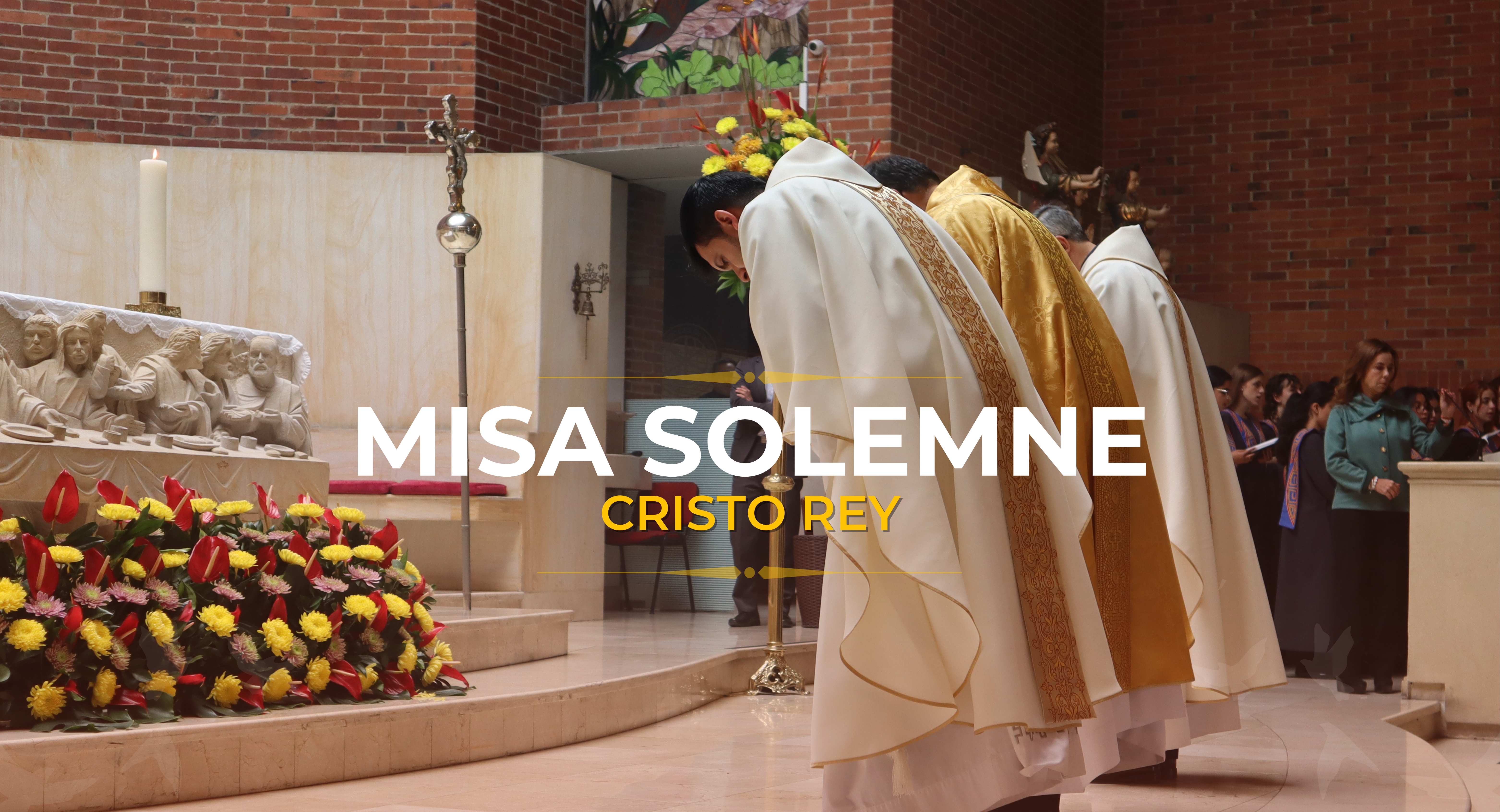 👑 La Comunidad de Cristo Rey celebró la Solemnidad de Cristo Rey con ...