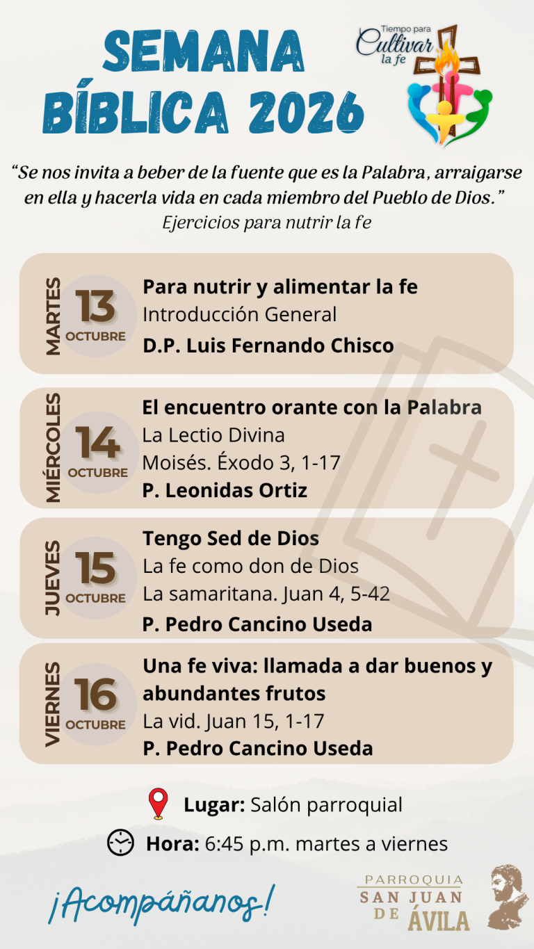 semana BIBLICA 2026